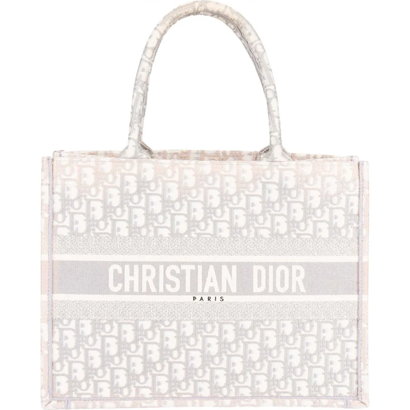 Christian Dior Schultertasche Christian Dior Trotter Monogram Small Book Tote Ha mehrfarbig