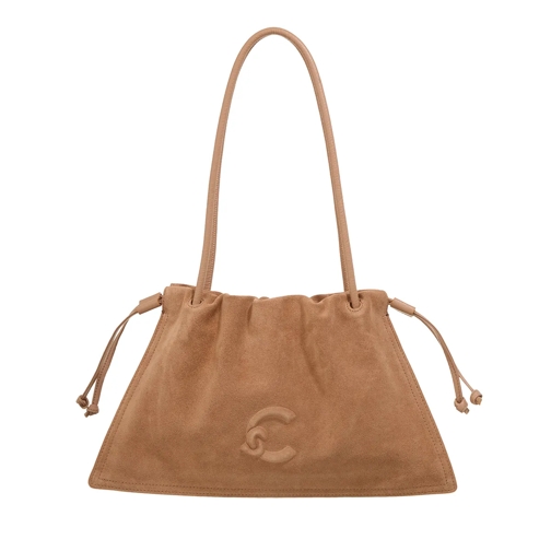 Coccinelle Schultertasche Coccinelledulse Suede Skin/Skin