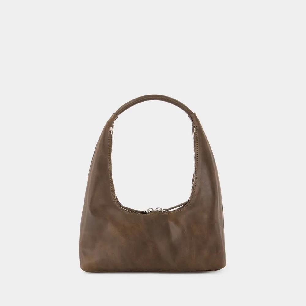 MARGE SHERWOOD Hobo bags Shoulder Bag Leather Brown in bruin