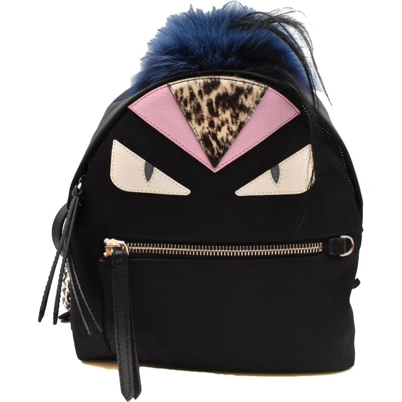 Fendi Rucksack Backpacks Black schwarz