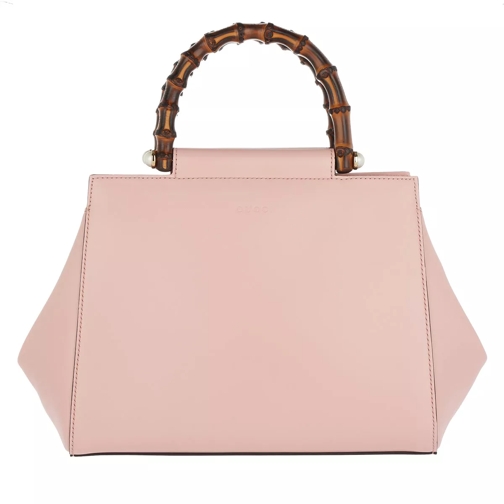 Gucci Nymphaea Satchel Bag Leather Perfect Pink Satchel