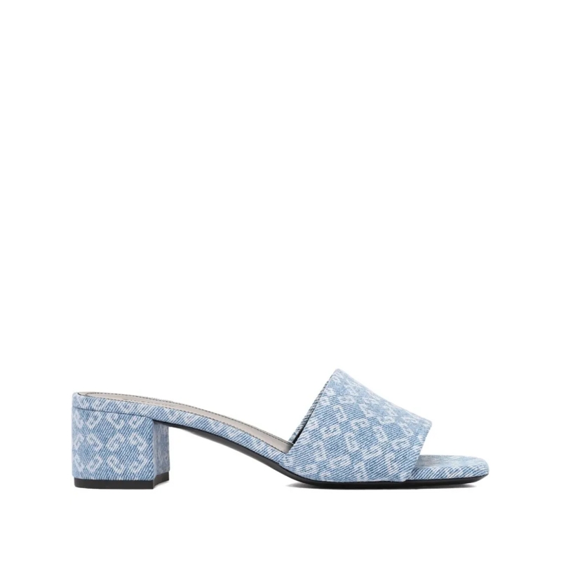 Givenchy Sandalen Light Blue Slip-On Sandals Blue