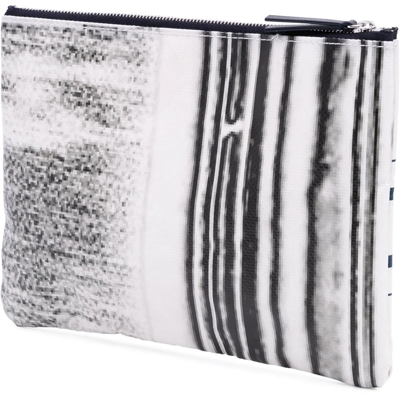 Christian Dior Necessaire Limited Edition Bilum Trompe Loeil Canvas 30 Monta weiß