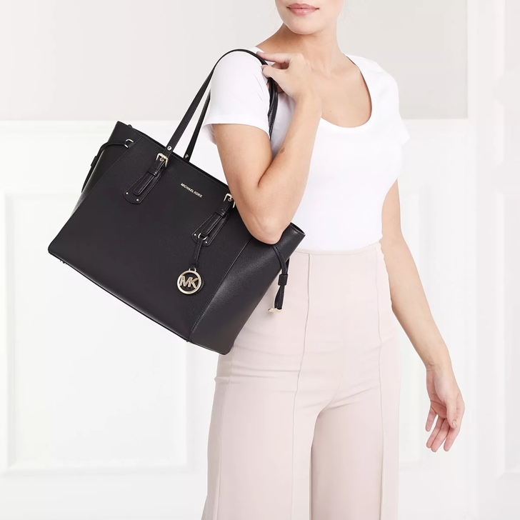 Michael kors voyager medium multifunction top zip on sale tote