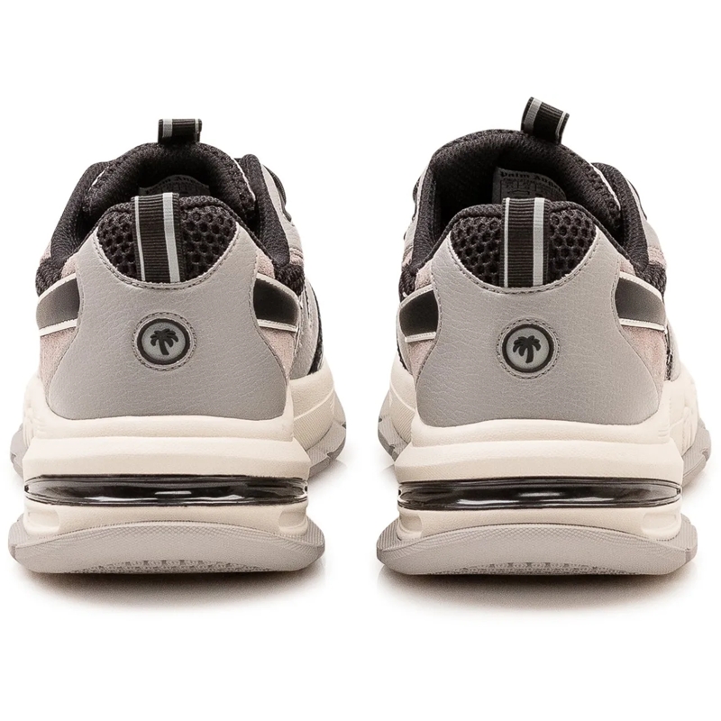 Palm Angels Low-Top-Sneaker Palm Runner Sneakers con Inserti Mesh grau(Image 3)