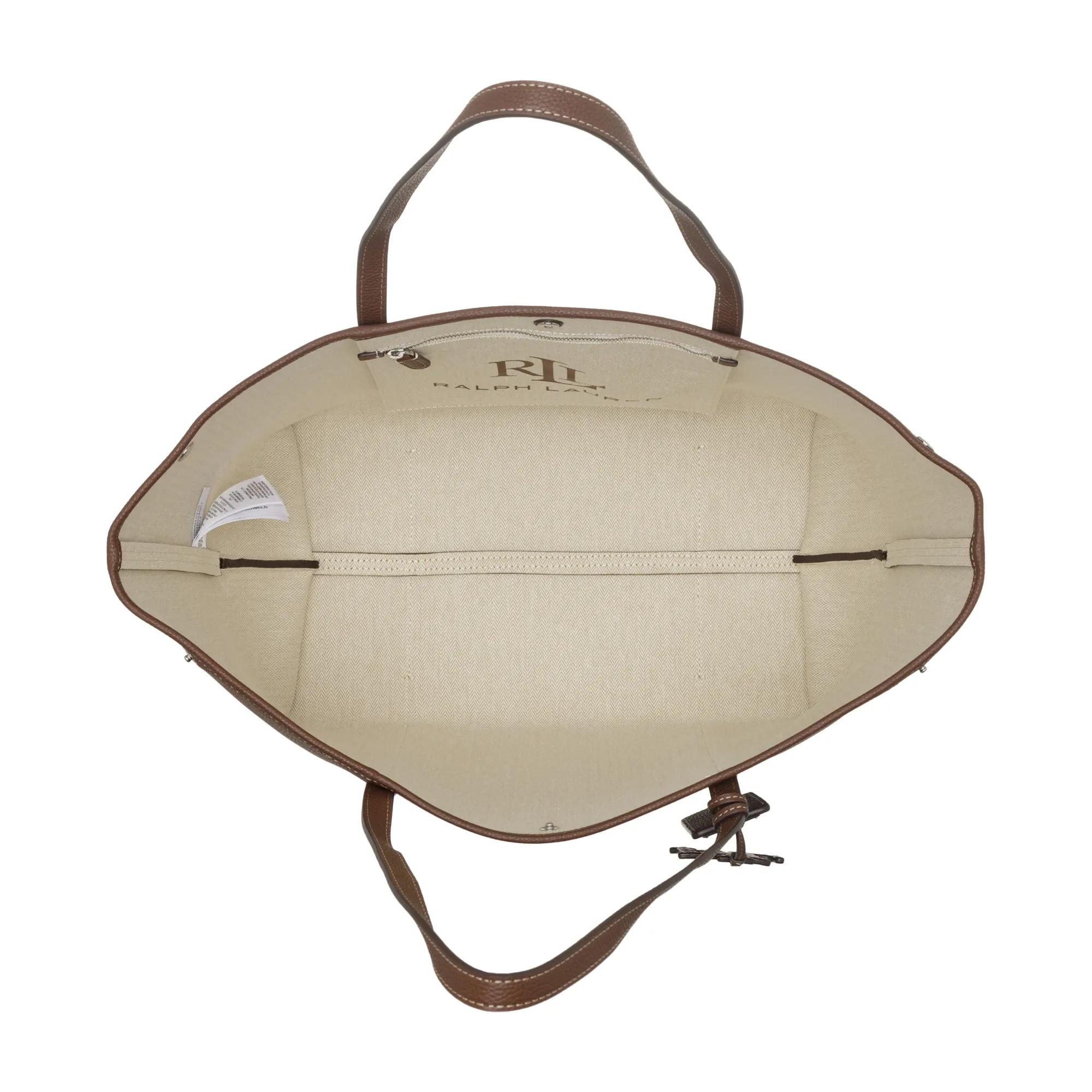 Lauren Ralph Lauren Shoppers & Totes Emerie Tote Large in bruin