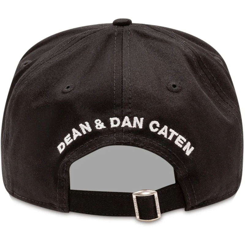 Dsquared2  Cappello da Baseball con Monogramma Ricamato schwarz(Image 3)