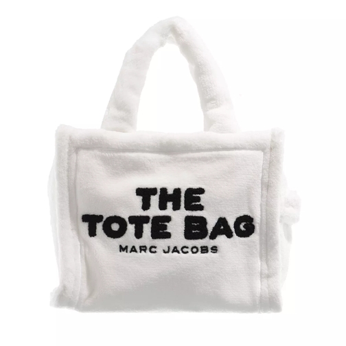 Marc Jacobs The Terry Mini Tote Bag White Rymlig shoppingväska