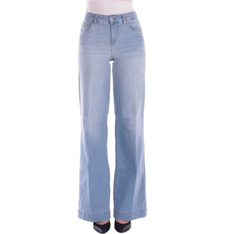 LIU JO Jeans mit geradem Bein Jeans Denim Blu blau