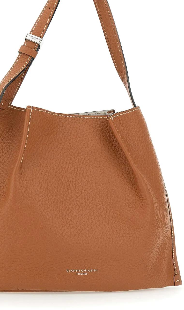 Gianni Chiarini Hobo bags Brown in bruin