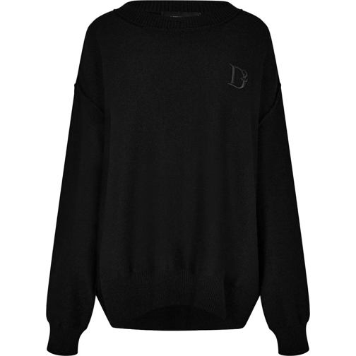 Dsquared2 T-Shirts D2 Statement Logo Knit Sweater schwarz