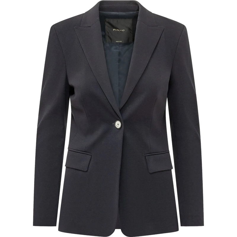 Pinko Blazer Blazer New Signum Monopetto dunkelgrau