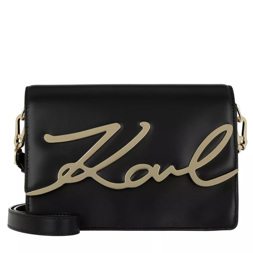 Karl Lagerfeld K/Signature Shoulderbag Black Borsetta a tracolla