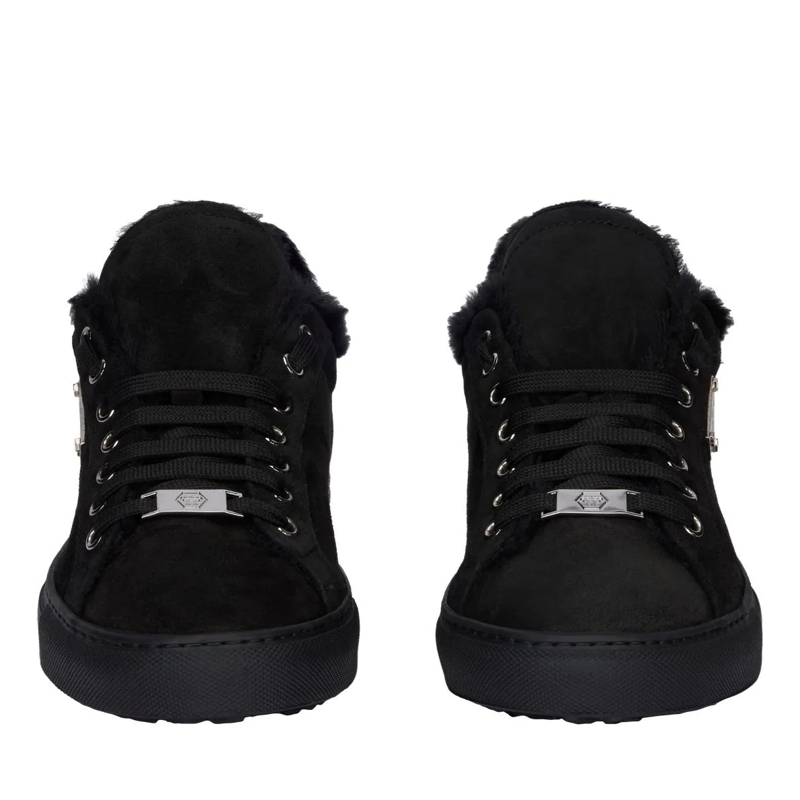 Philipp Plein Low-Top-Sneaker Lo-Top Turnschuhe Ps schwarz(Image 4)