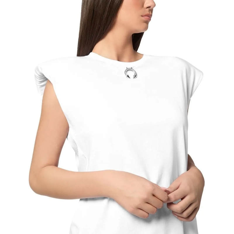 Philipp Plein Top Tanktop weiss(Image 4)