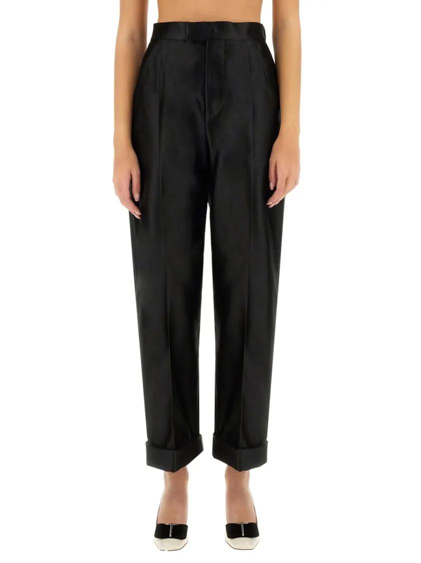 Thumbnail - Tom Ford - Silk Pants - Größe 40 - schwarz