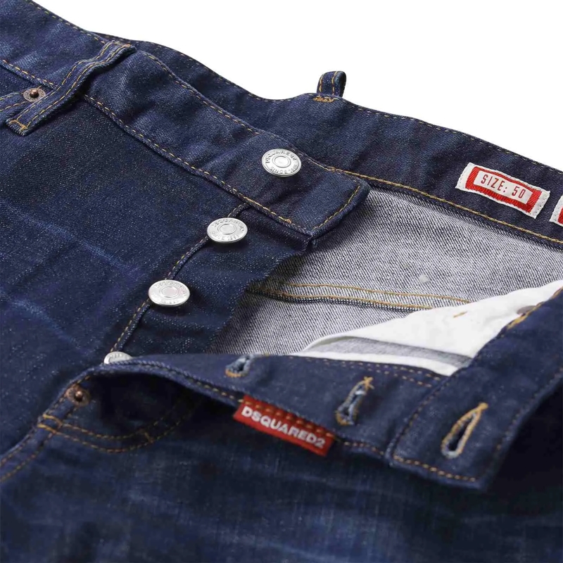 Dsquared2 Freizeithose Slim-Fit Jeans Teddy blau(Image 4)
