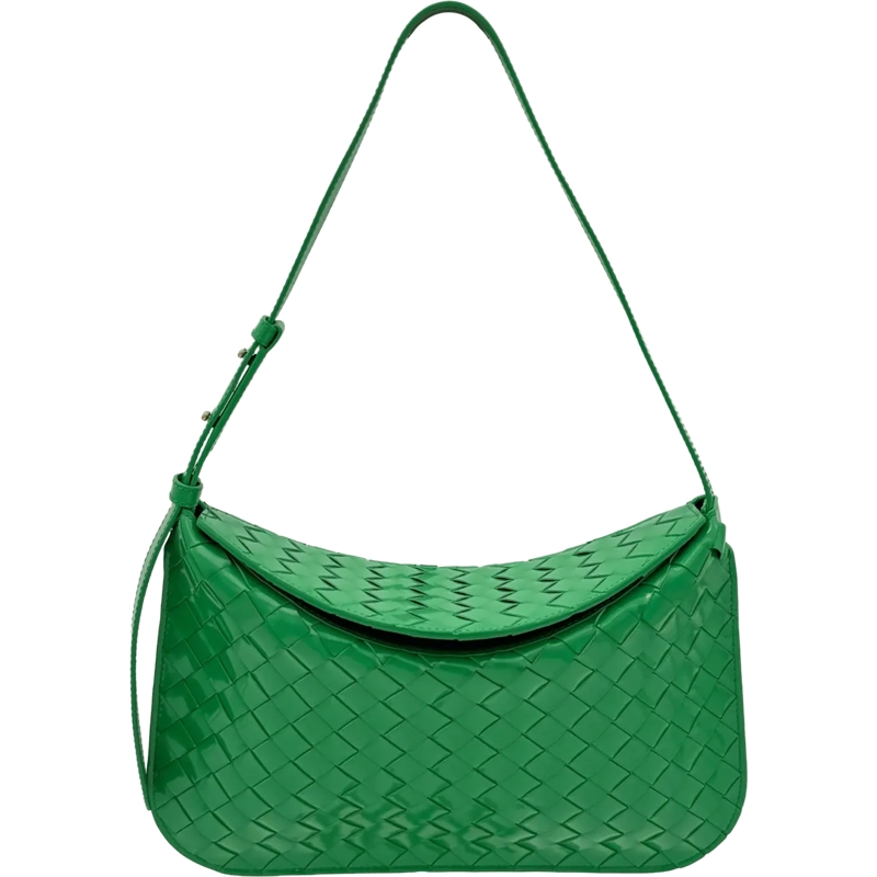 Bottega Veneta Tote Bottega Veneta Flap Bag - Grass grün