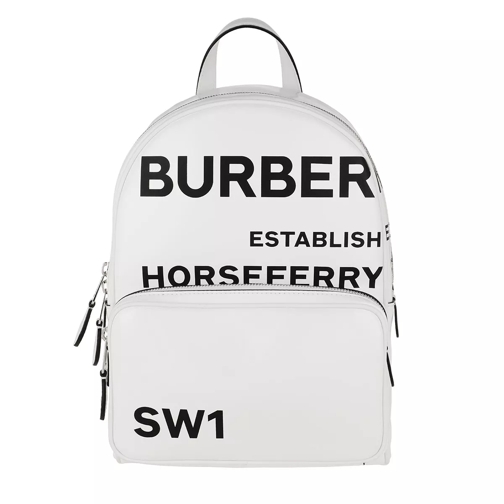 Burberry Horseferry Backpack White Rucksack