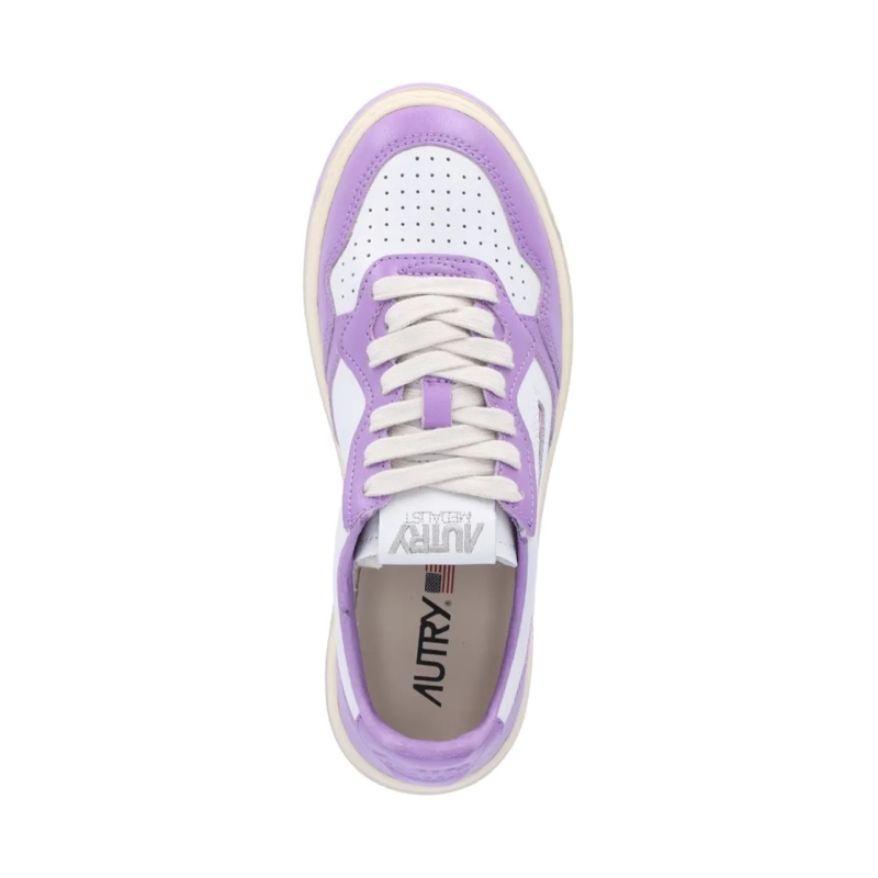 Autry International Low-Top-Sneaker Autry "Medalist" Low Sneakers – Purple Purple (Image 8)
