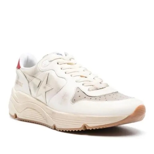 Golden Goose Sneakers Running Sole Beige Neutrals Stivale