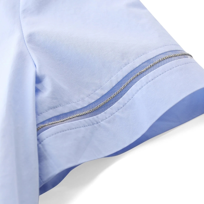 Fabiana Filippi Maxikleid Tailliertes Midikleid blau(Image 5)