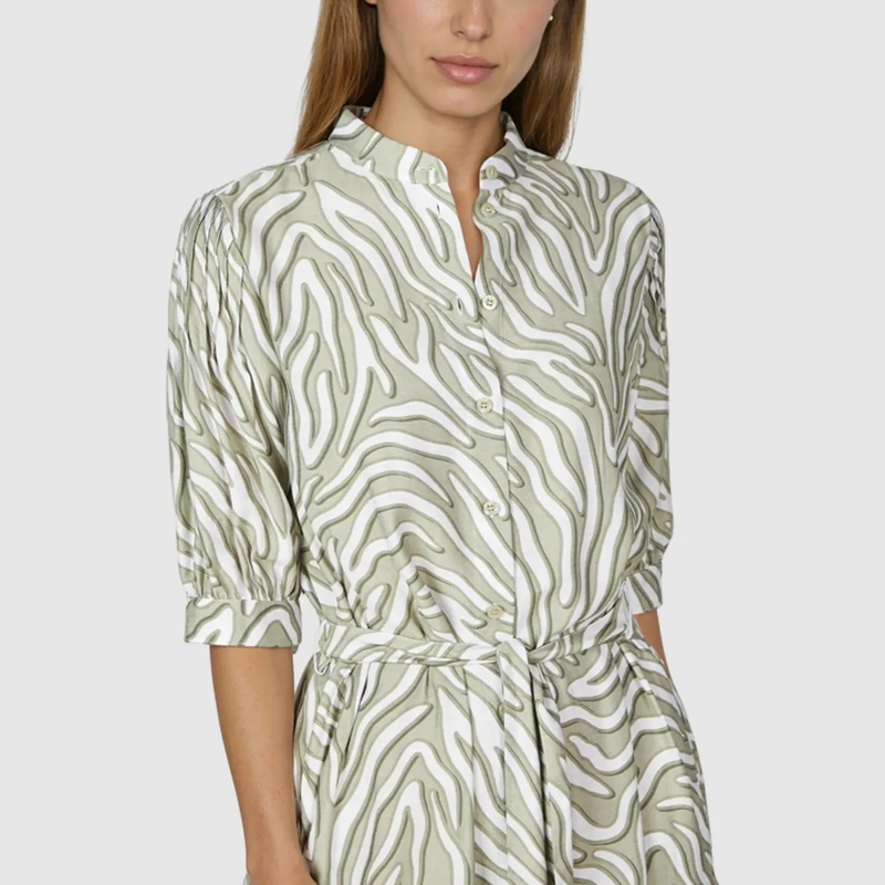 Marc Aurel Midikleid Kleid grün(Image 3)
