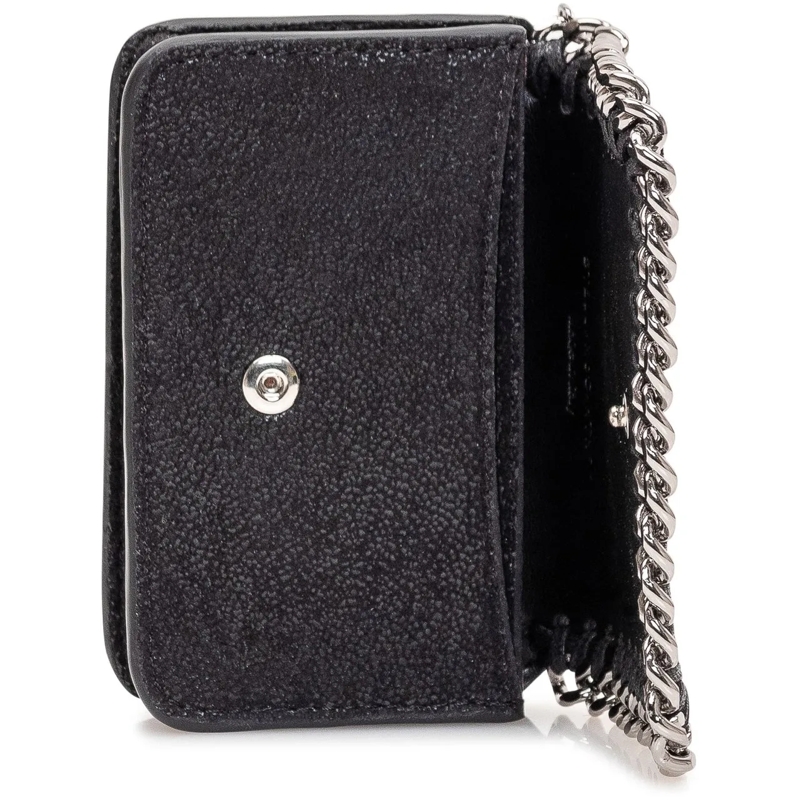 Stella McCartney Geldbörse Portacarte Falabella schwarz(Image 4)