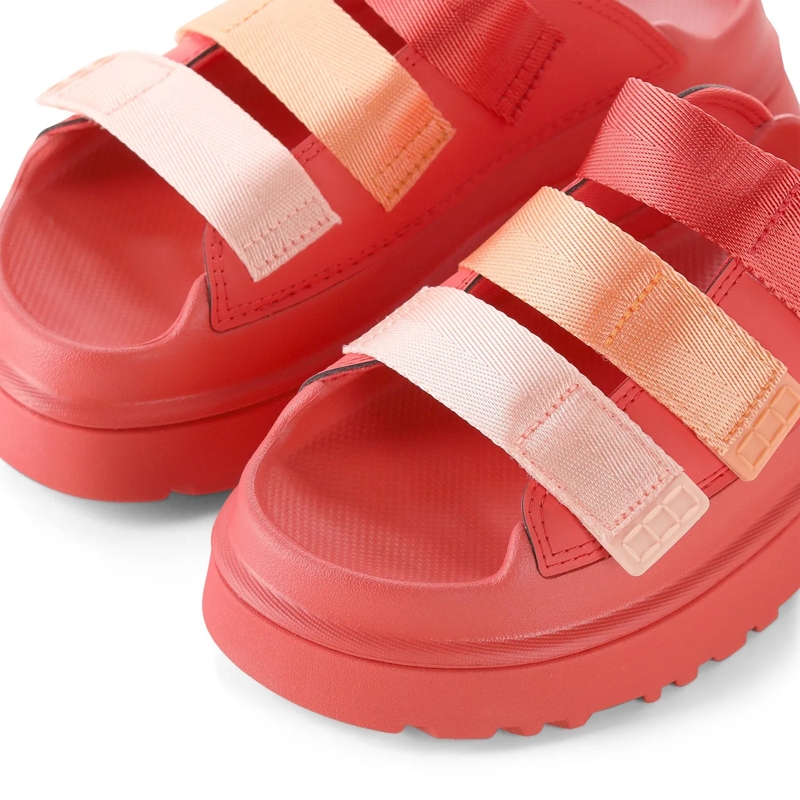 UGG Schnürschuhe Sandalen mit Logo rot(Image 4)