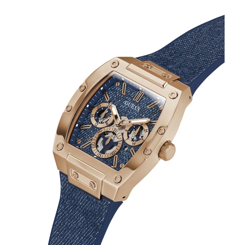 Guess Quarzuhr Quarz-Analoguhr Phoenix blau(Image 4)