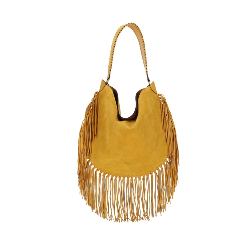 Isabel Marant Schultertasche 'Oksan Soft' Medium Bag – Yellow Yellow