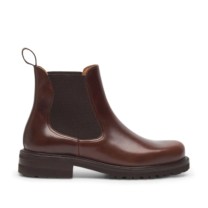Henry Stevens Chelsea Boots Boots Harry CB5 dunkel-braun