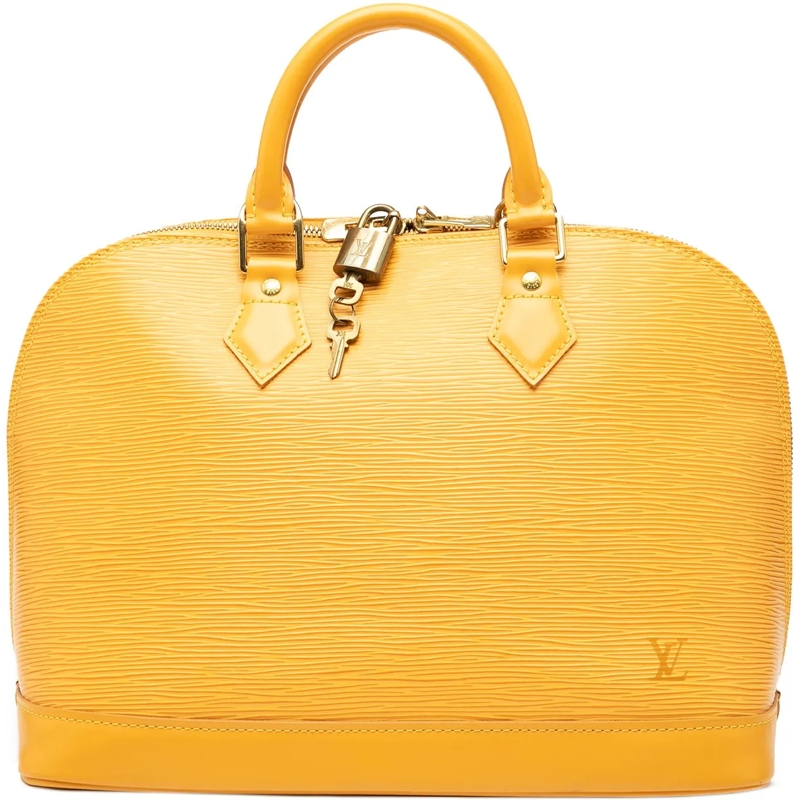 Louis Vuitton Tote Epi Alma PM gelb