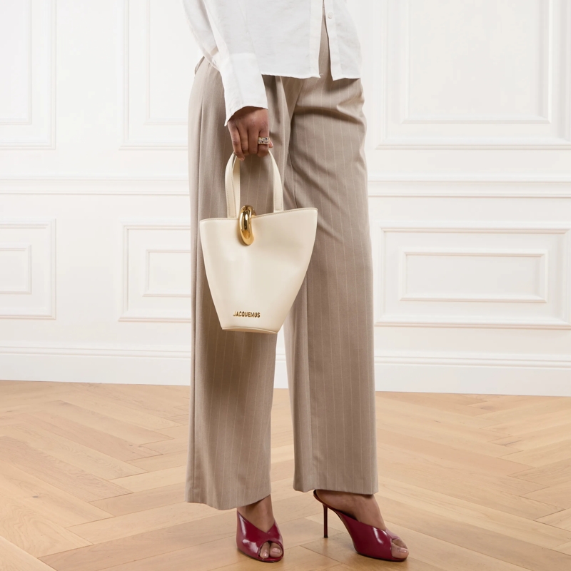 Jacquemus Bucket Bag Le Petit Bambola Light Ivory(Image 2)