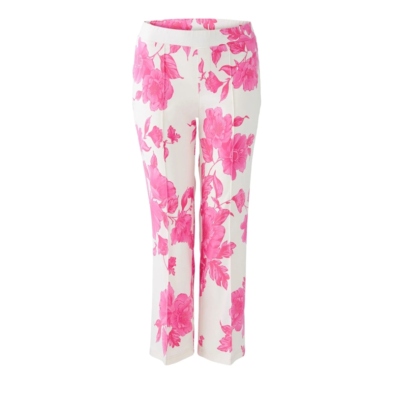 Oui Hose Schlupfhose pink