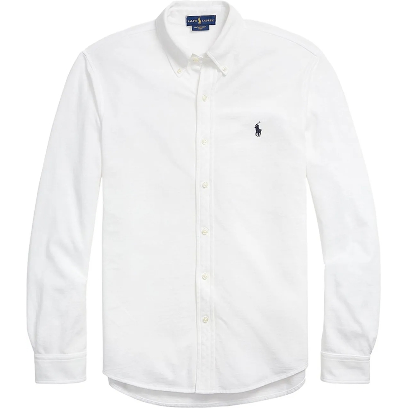 Ralph Lauren Legeres Oberteil overhemd wit weiß