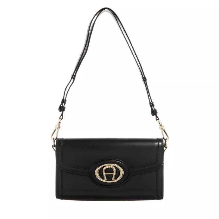 AIGNER Luis Black Crossbody Bag