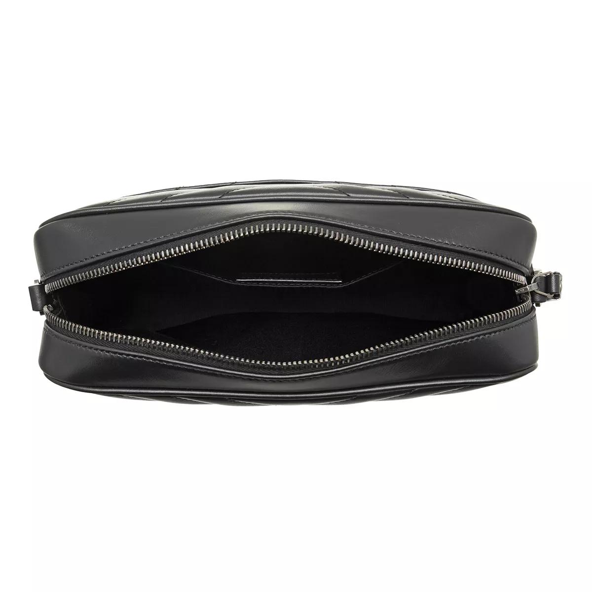 Saint Laurent Crossbody bags Ysl Lou in zwart