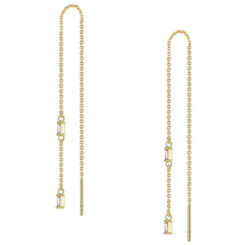 Glanzstücke München Ohrhänger Sterling Silber Ohrhänger Zirkonia gold(Image 3)