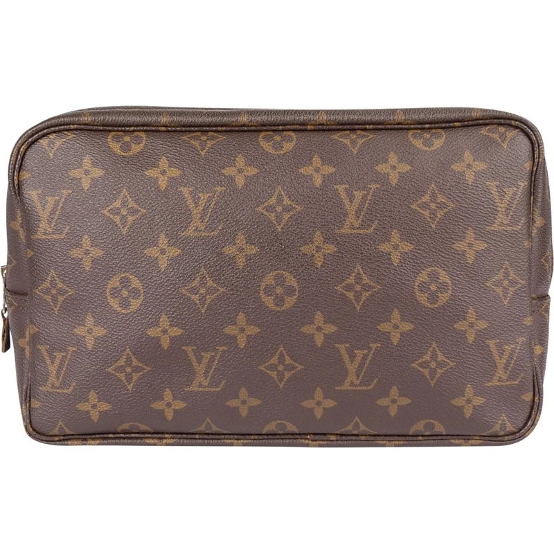 Louis Vuitton Tote Louis Vuitton Canvas Monogram Trousse Toilette 28  braun