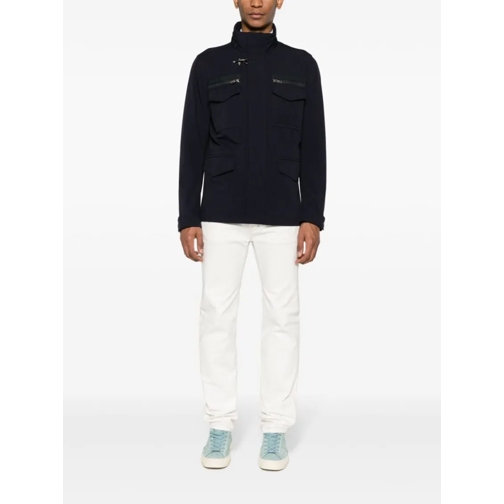 Fay Veste de transition Field Stretch Jacket Blue (Image 5)