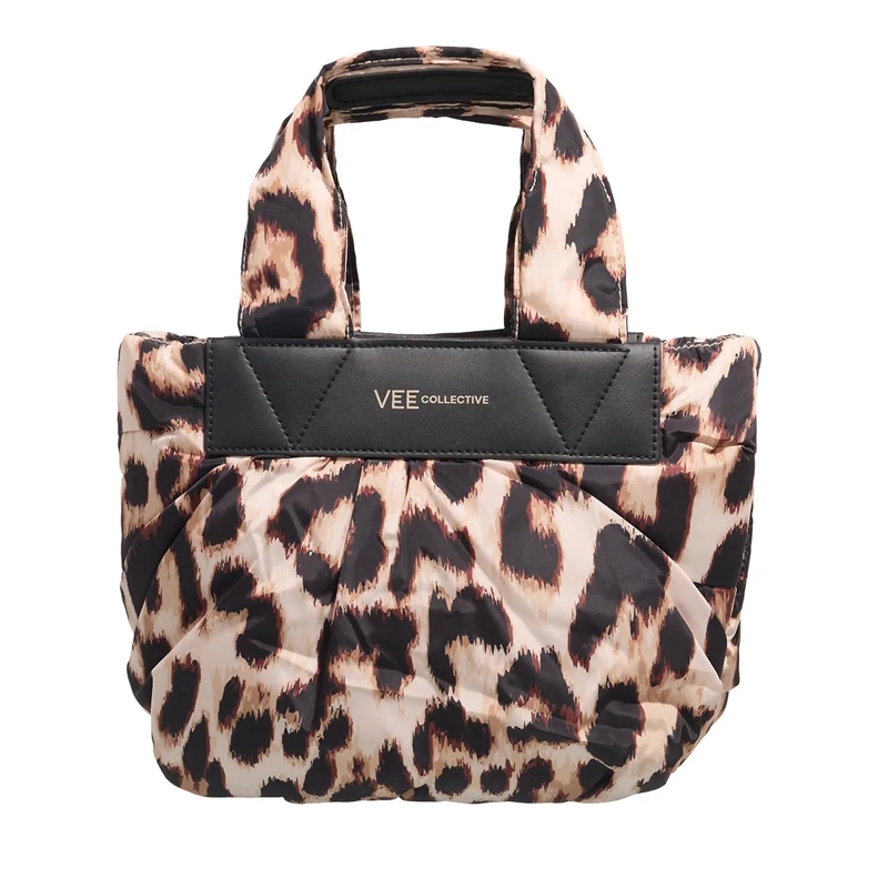 Vee Collective Tote Caba Tote Mini Leopard