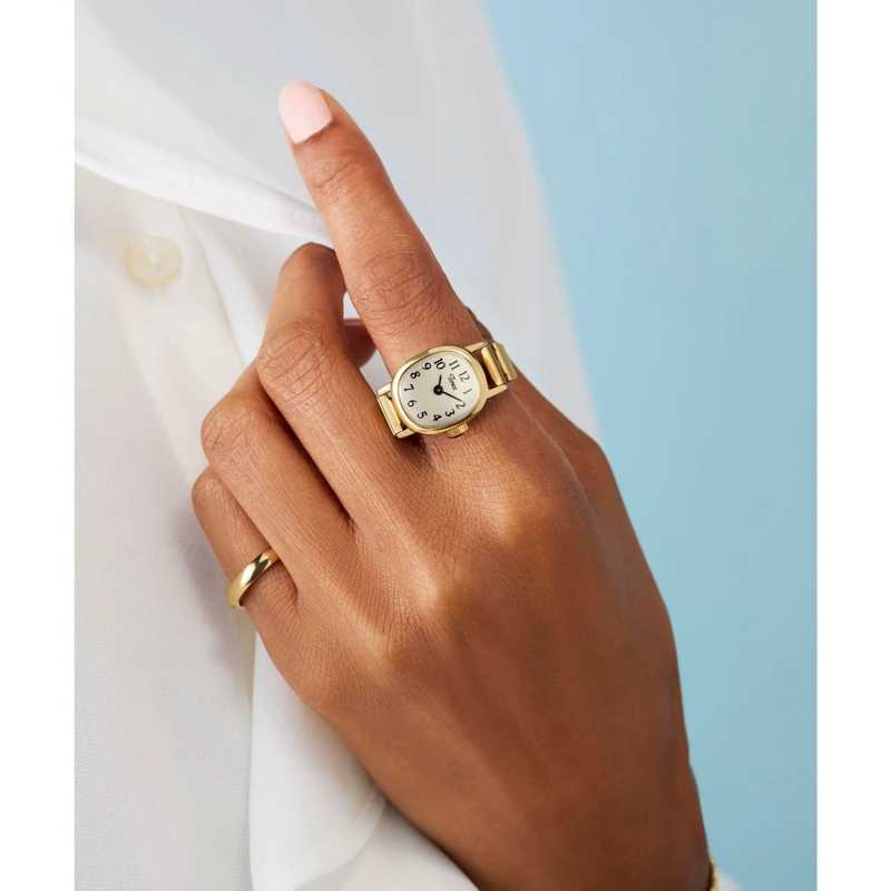 Timex Quarzuhr Quarz-Analoguhr Cavatina Mini gold(Image 7)