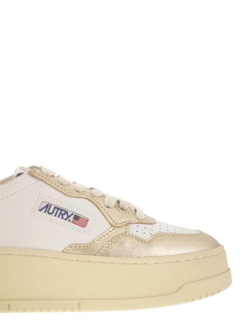 Thumbnail - Autry Low-Top Sneaker - Medalist Platform - Leather Trainers - Gr. 40 (EU) - in Bunt - für Damen