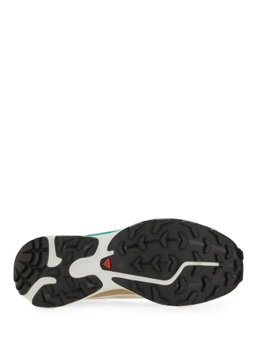 Thumbnail - Salomon Low-Top Sneaker - Streamlined Beige And Off-White Sneakers With Quic - Gr. 9_5 - in Bunt - für Damen
