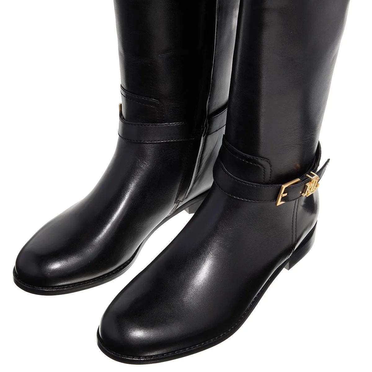 Lauren Ralph Lauren Brooke Tall Boots Tall Boot Black Boot