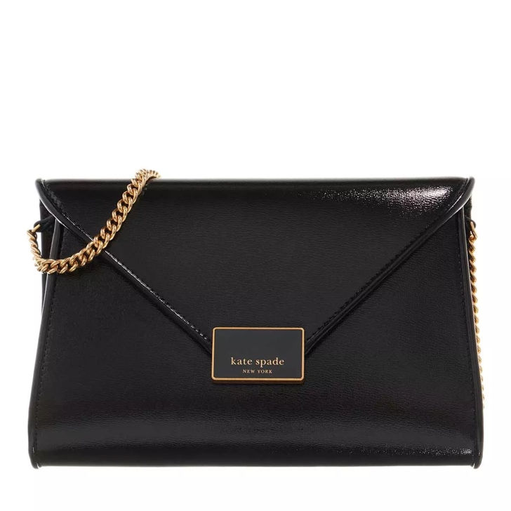 Kate spade best sale black envelope clutch