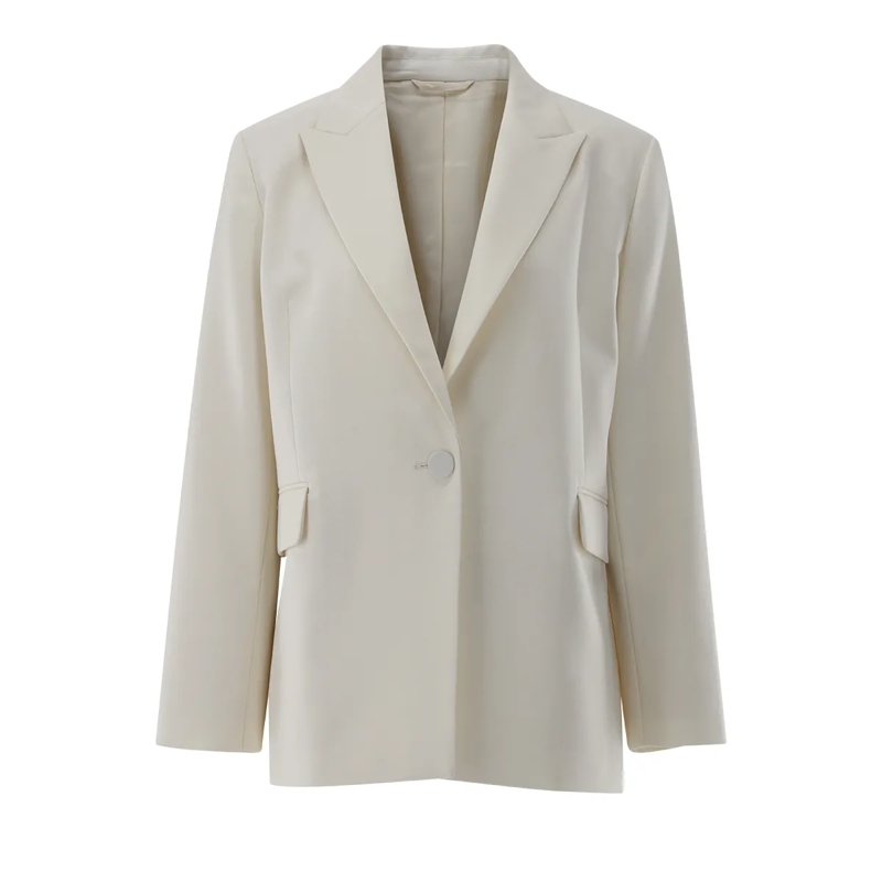 VAN LAACK Blazer Mantel Modern Fit Uni beige