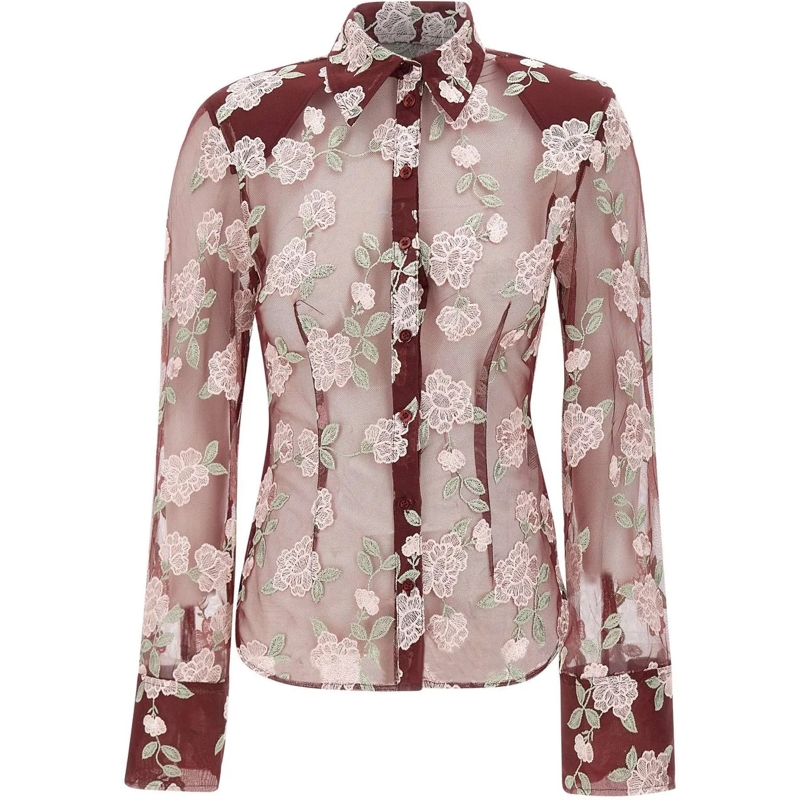 Rotate Chemisier Shirts Red rot