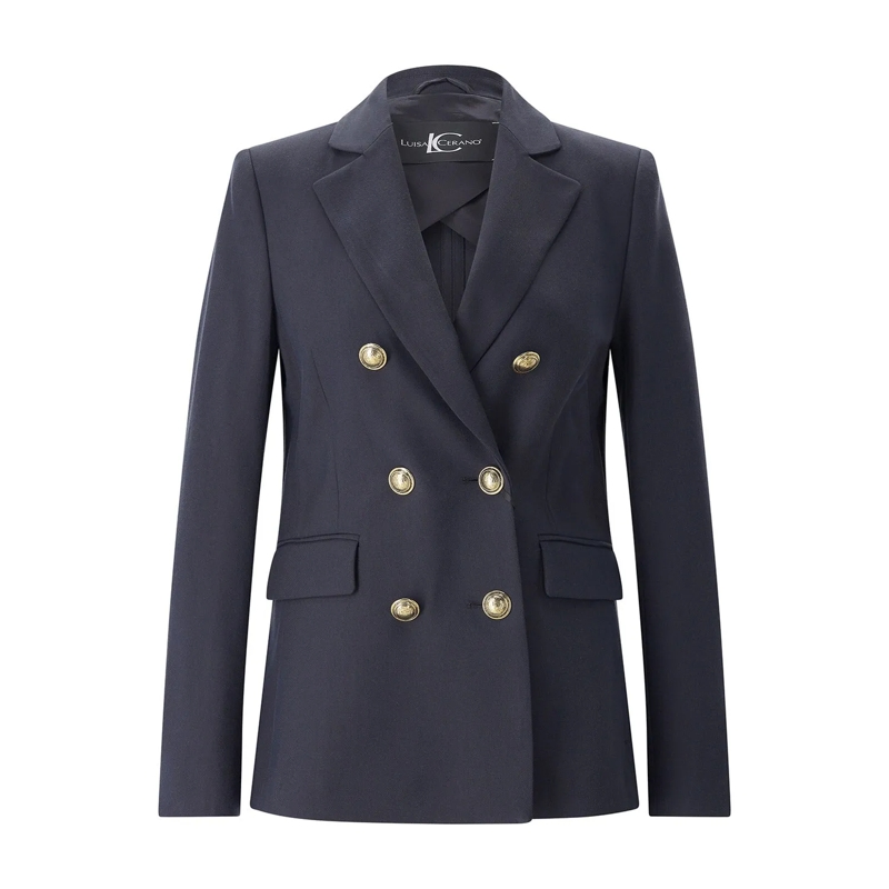 Luisa Cerano Blazer Gabardine-Blazer navy